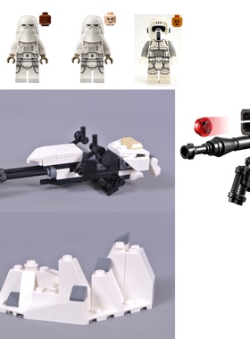 杀肉 人仔 75320 sw1178 sw1179 sw1181 sw1182 雪地兵