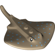 乐高 LEGO 零件配件 动物 6307440 魔鬼鱼 蝠鲼 鳐鱼 60266 60265