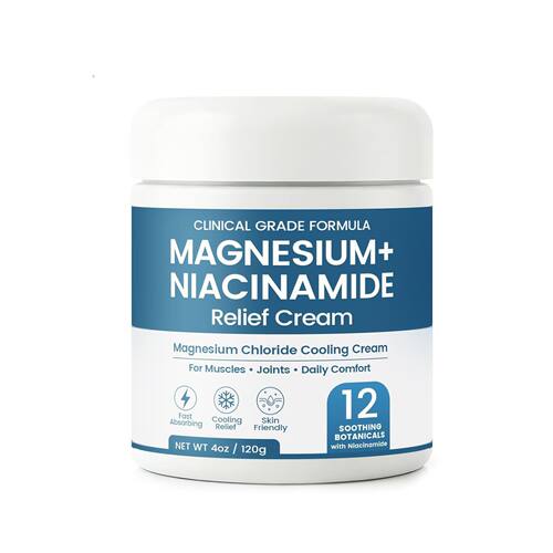 跨境TK烟酰胺镁霜Relief Cream - Magnesium Cream身体舒缓霜100g