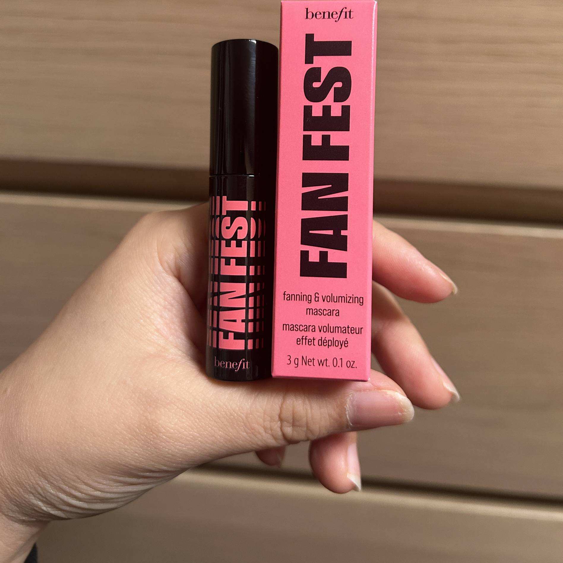 美国海淘benefit/贝玲妃Fan Fest 扇形丰盈睫毛膏浓密大中样3g
