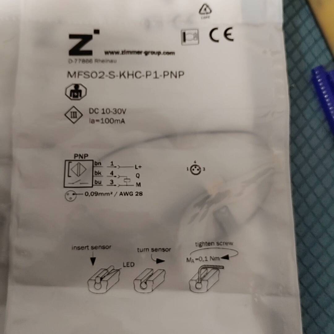 Z 齐墨传感器  MFS02-S-KHC-P议价 也可为维修！！