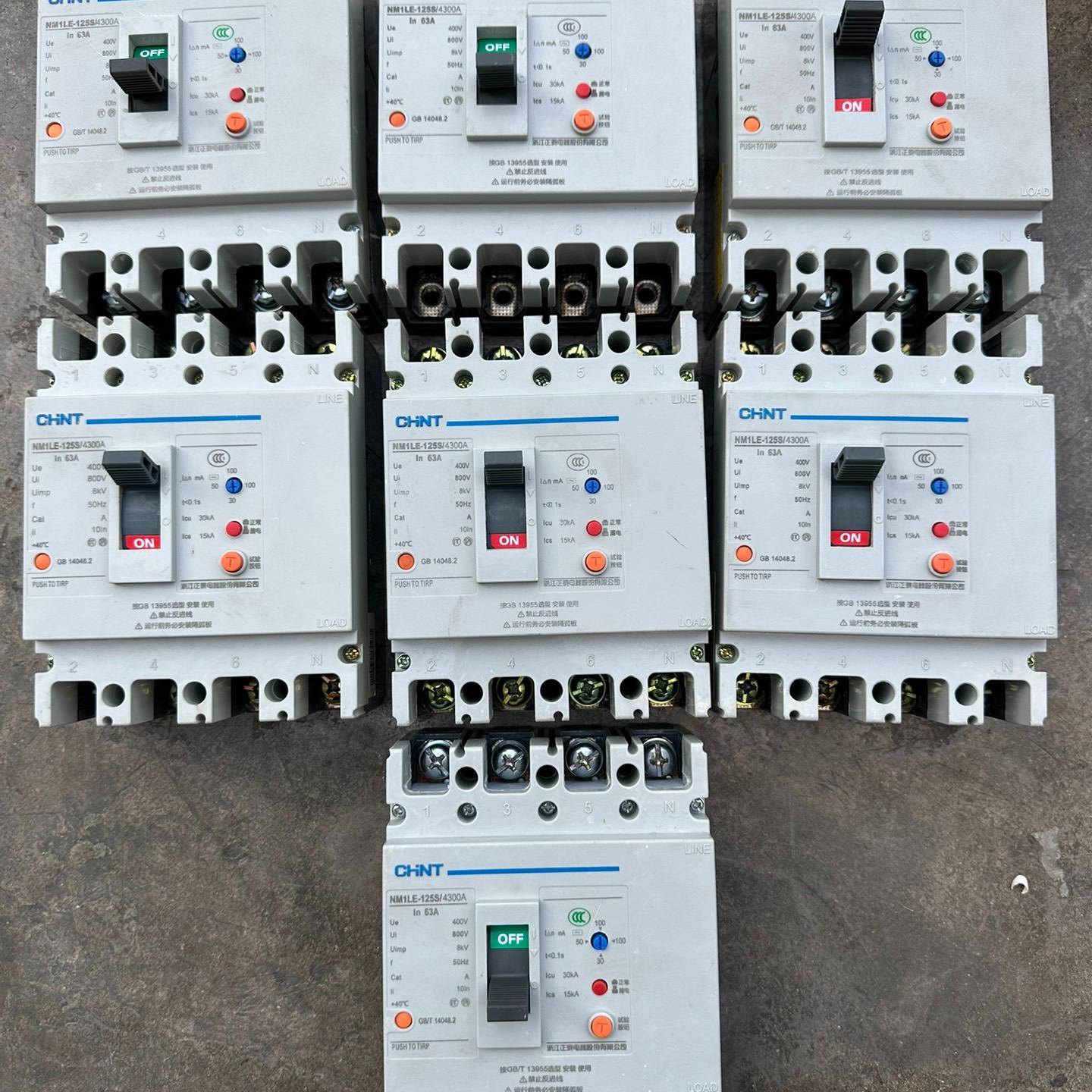 正泰NM1LE-125S漏电断路器议价 也可为维修！！