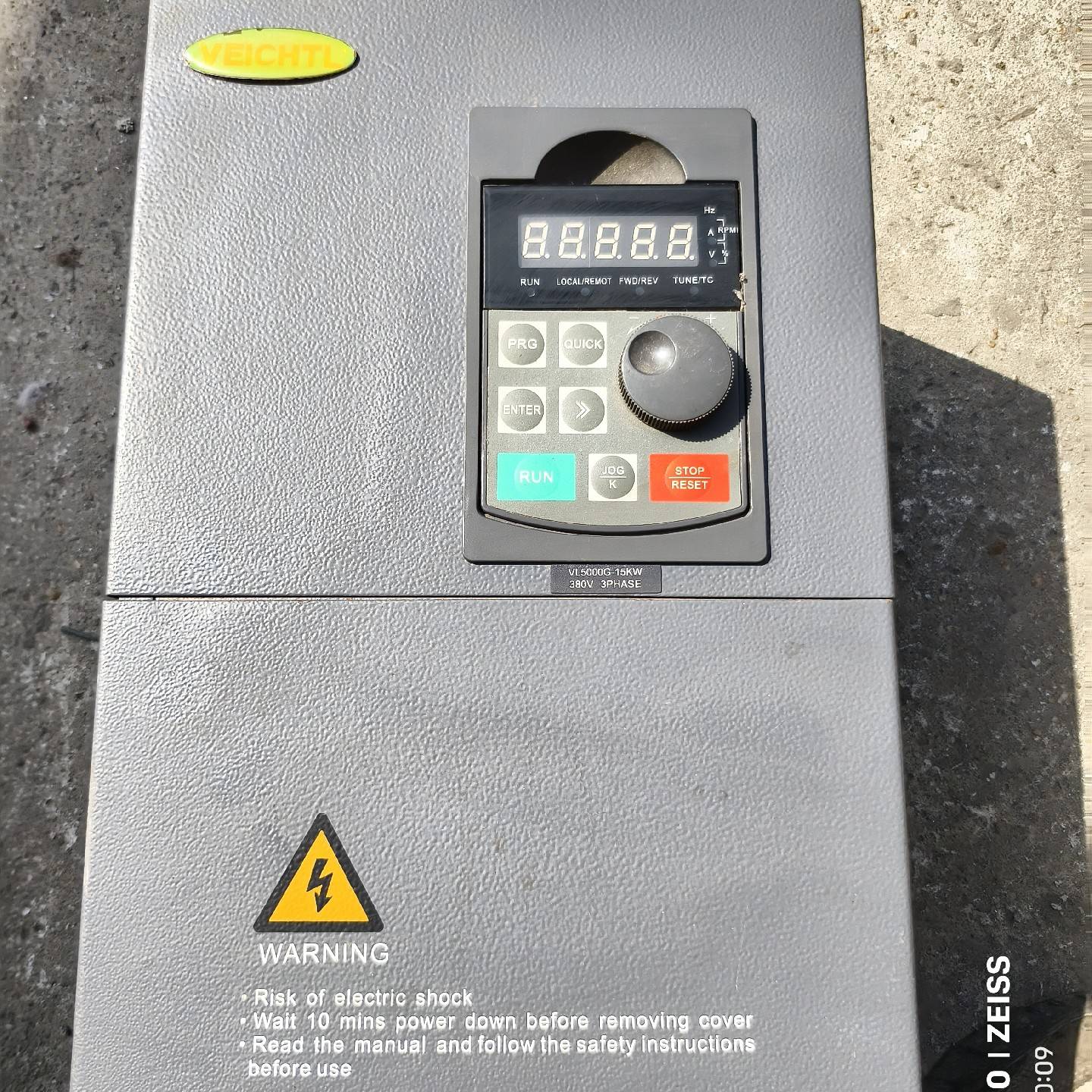 伟创VL5000变频器15KW议价 也可为维修!!