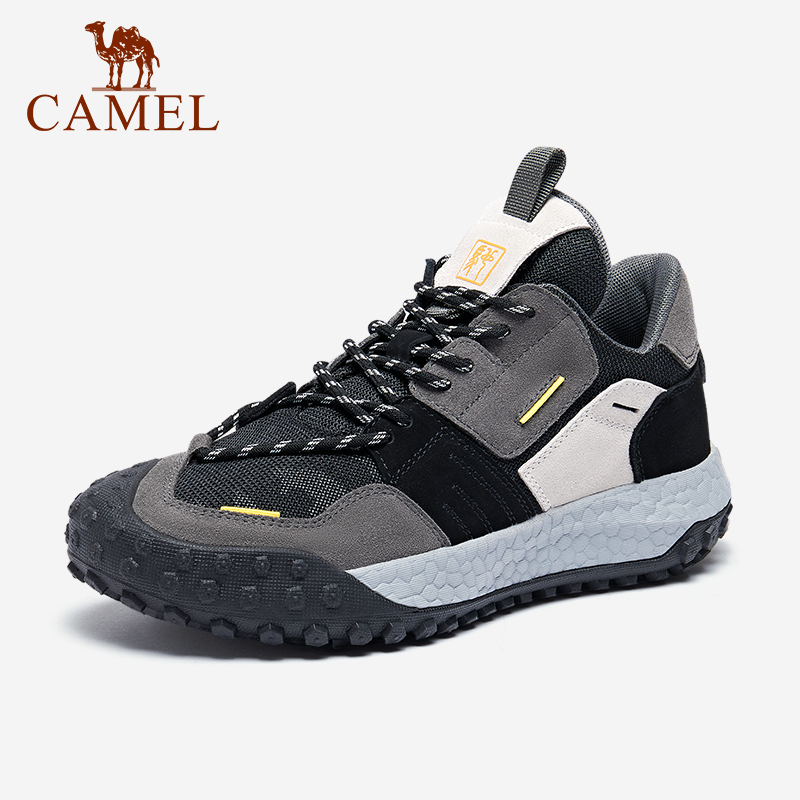 骆驼秋季新款包头透气户外休闲鞋