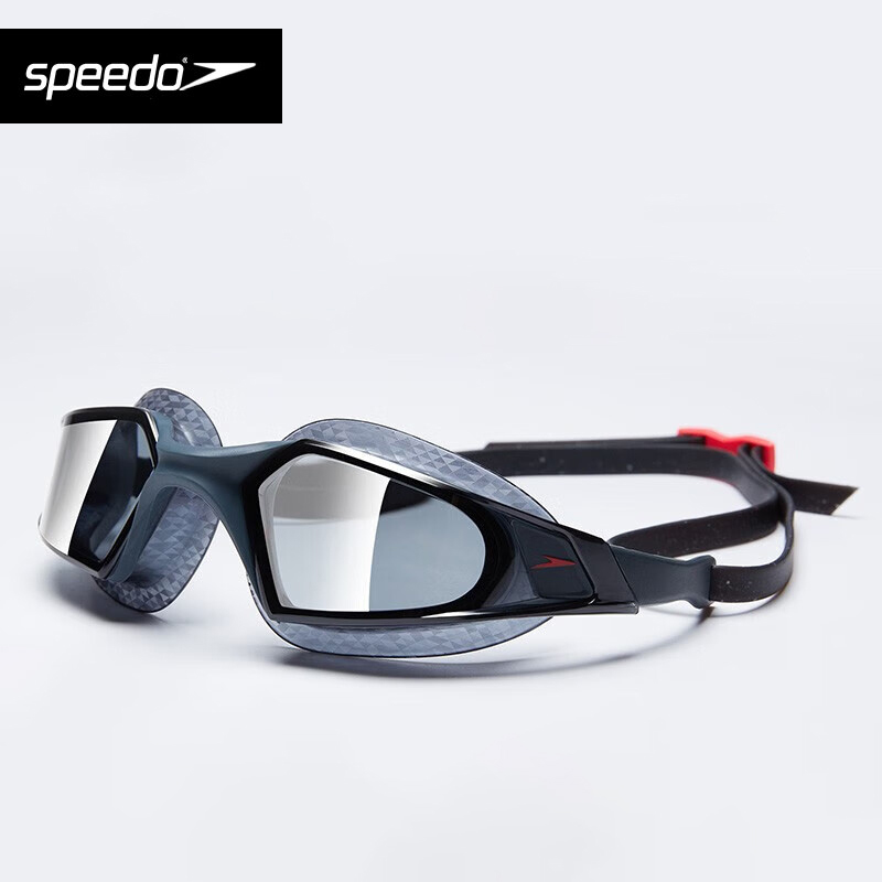 Speedo/速比涛泳镜镀膜舒适大框高清防雾防水泳镜男女专业训练
