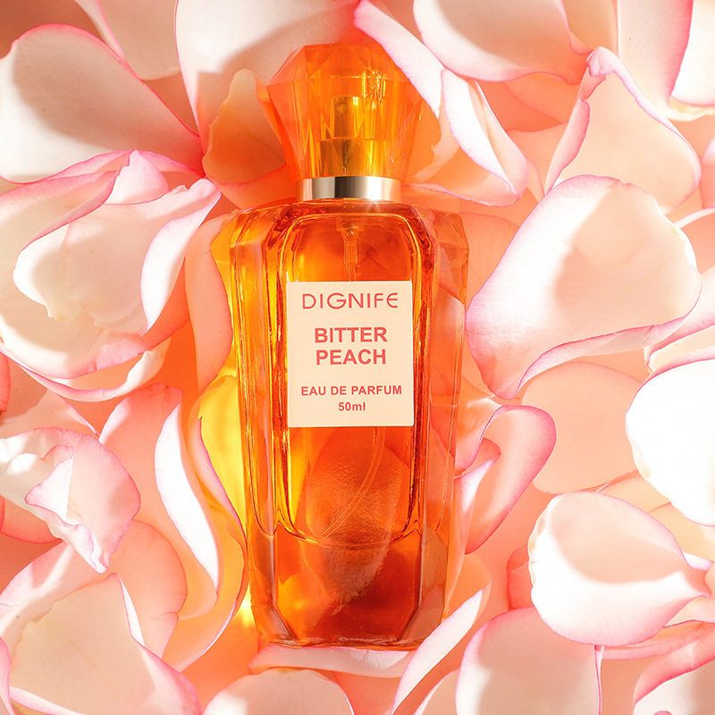 等黎妃桃涩暗号苦桃香水女士持久淡香木质