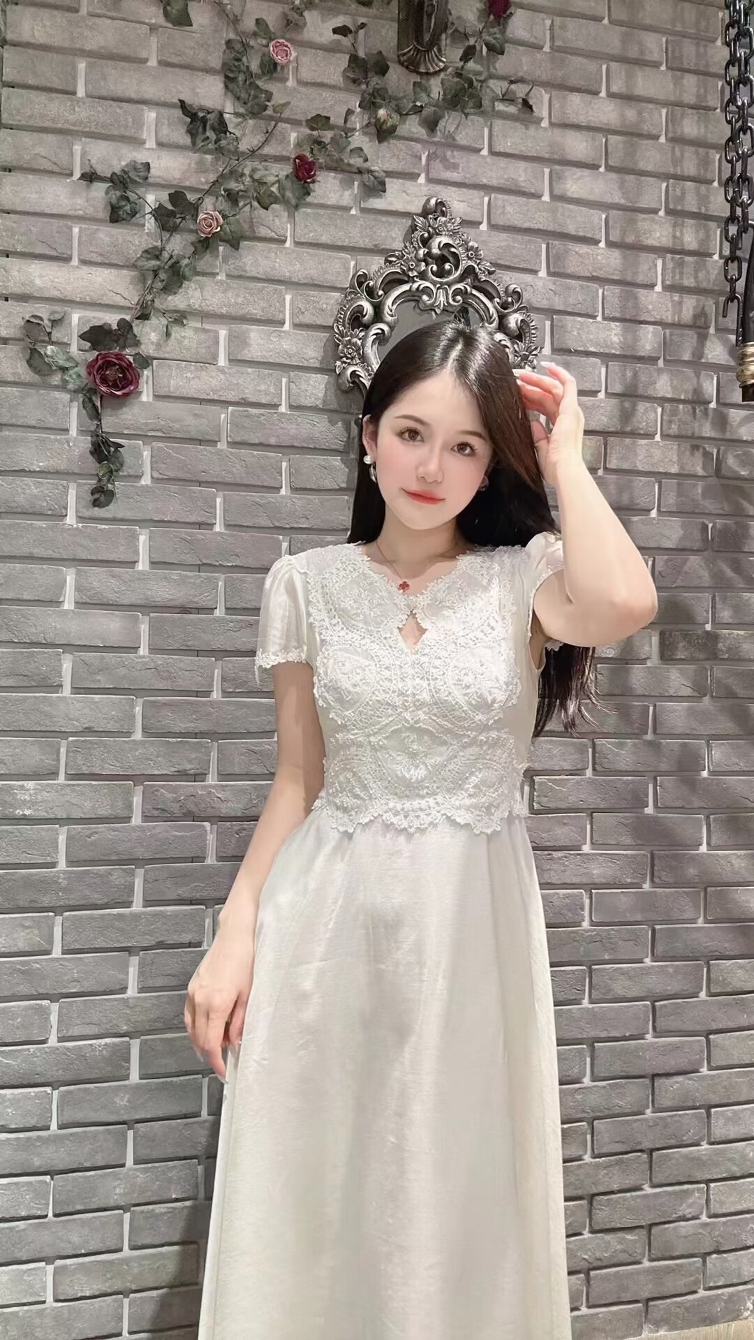 MAXRIENY麦斯芮妮 国内专柜正品代购2024夏款新连衣裙MC85DR050图片