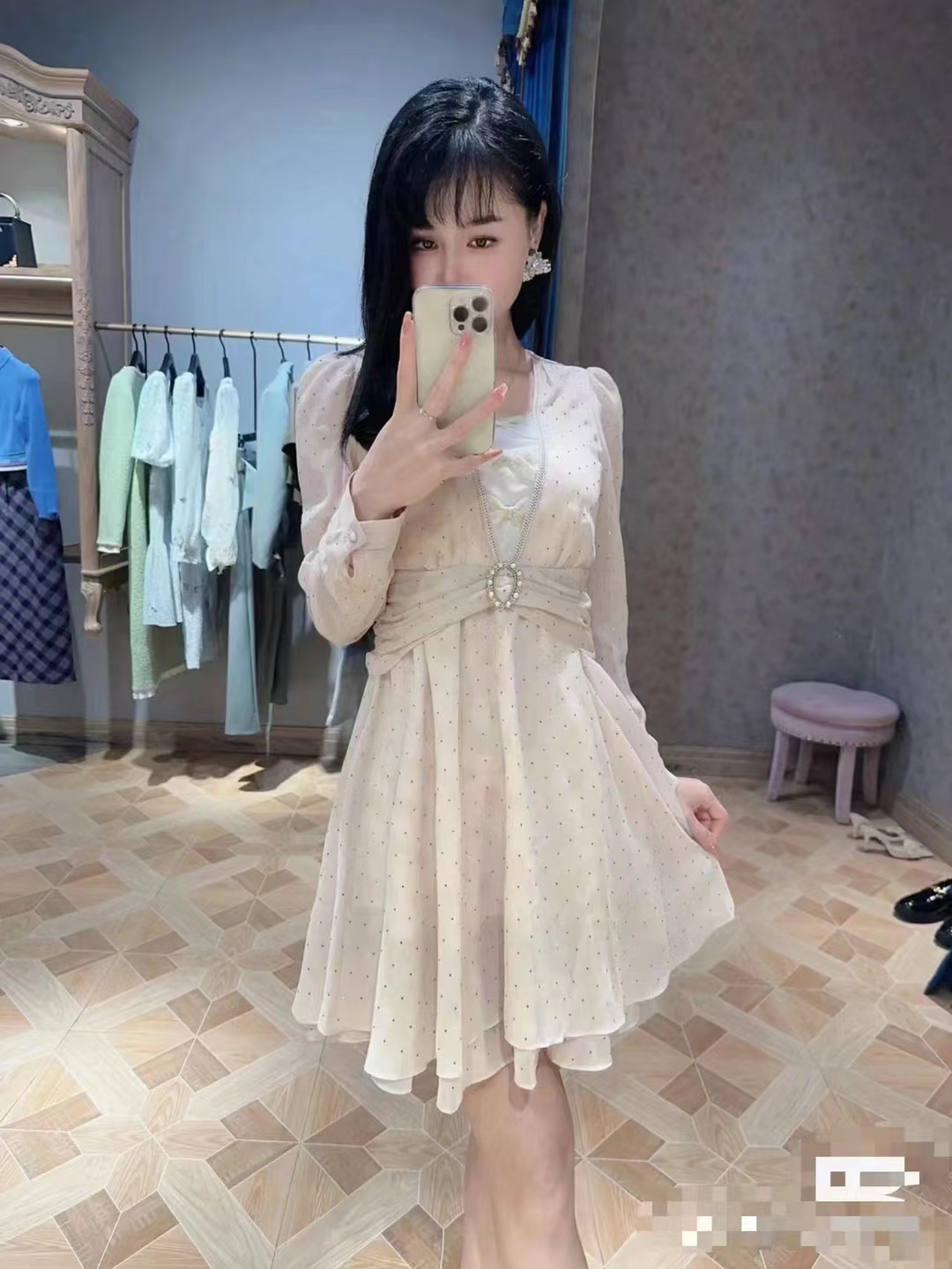 MAXRIENY 国内专柜正品代购连衣裙秋款MC88DR556