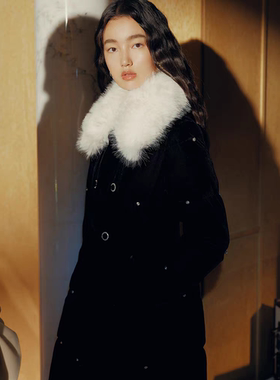 MAXRIENY 国内专柜正品代购2024冬款收腰羽绒服MC85DC509