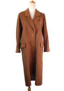 vintage精品春季 大衣外套气质 小众意大利italy复古轻奢高端长款