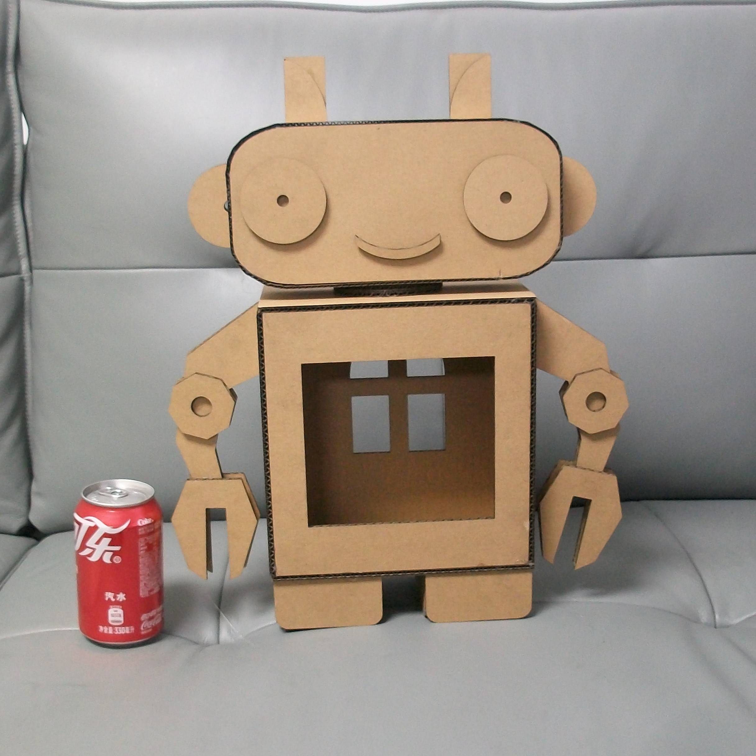 科学小制作环保废物利用创意科技手工diy制作机器人小发明材料包