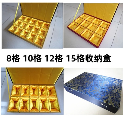 文玩核桃锦盒佛牌包装盒多宝盒