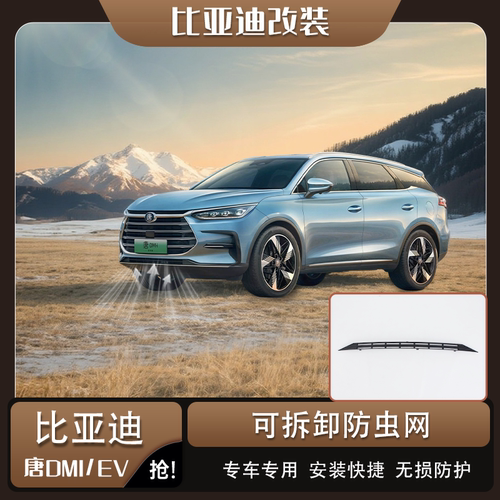 唐EV/DMI专用中网卡扣防虫网