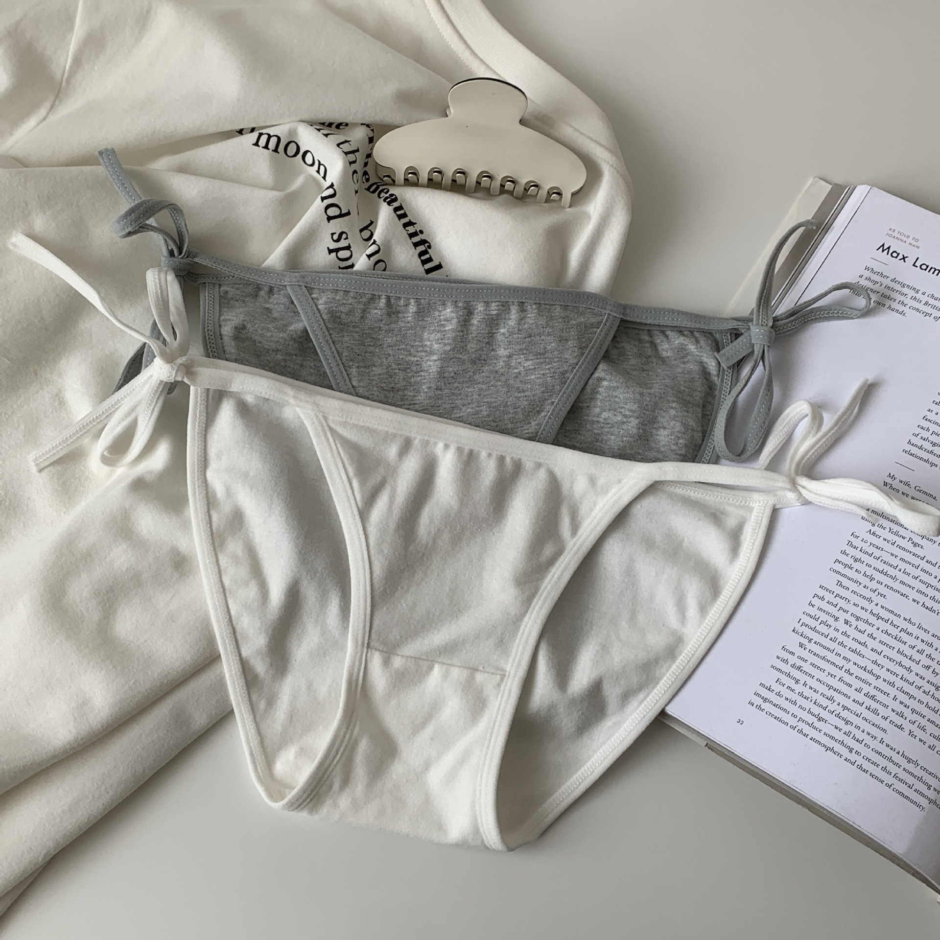 可解开绑带甜美纯欲风女生高开叉