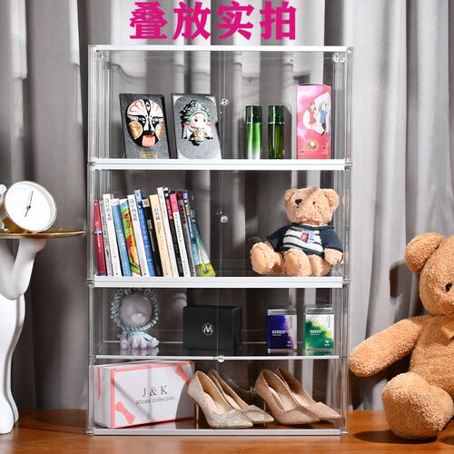 乐高手办玩具收纳盒展示柜积木