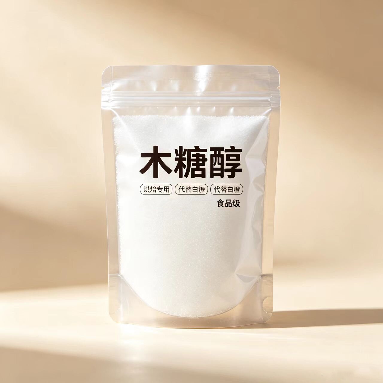 木糖醇 食品级500g烘焙糕点甜味剂无糖代糖尿人轻食专用糖 口香糖