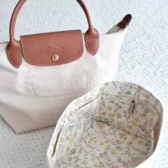 Spring/Summer Limited/Suitable for Longchamp Long/Short Handle Mini Large/Medium/Small Tote Floral Inner Container Longchamp