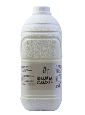 冉颖F60果葡糖浆2.5kg高果糖浆 调味果糖糖浆黑咖啡奶茶专用原料