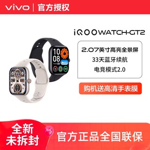 智能手表新年礼物实时心率监测超长待机运动专用多功能健康检测官方正品 iQOO WATCH