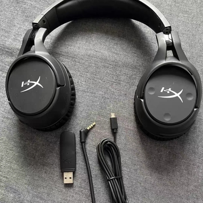 Hyperx极度未知天箭Flight S有无线游戏电脑吃鸡竞技头戴式耳机