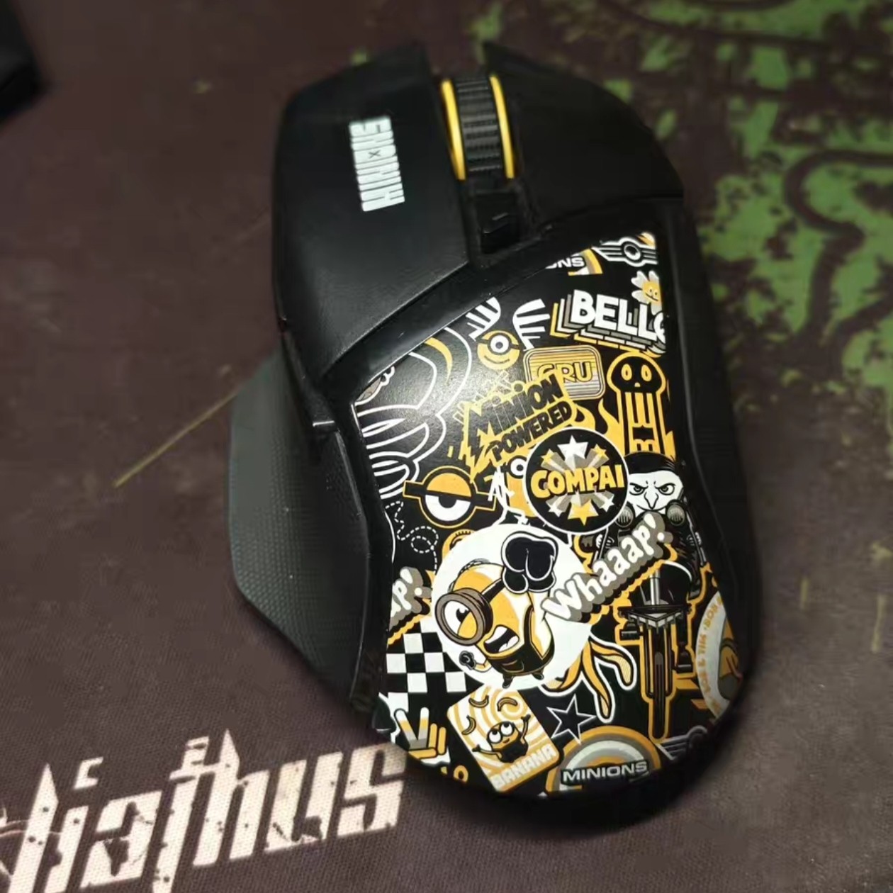 Razer雷蛇巴塞利斯X极速版小黄人联名限定特别款蓝牙无线鼠标