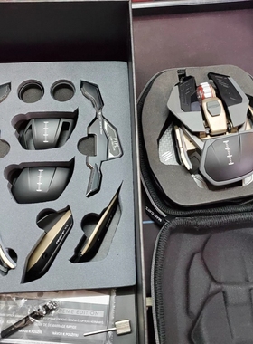 美加狮RATPROX3 SE至尊版游戏电竞有线鼠标自定义金属异形赛钛客
