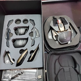 美加狮RATPROX3 游戏电竞有线鼠标自定义金属异形赛钛客 SE至尊版