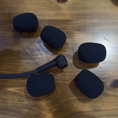 全新HyperX极度未知飓风/战斧/阿尔法耳机麦克风咪头海绵套防喷罩