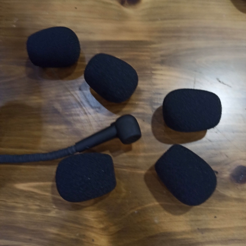 全新HyperX极度未知飓风/战斧/阿尔法耳机麦克风咪头海绵套防喷罩