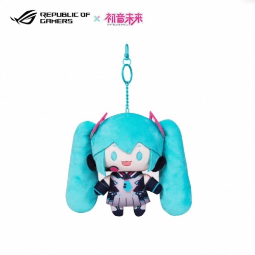 ROG玩家国度初音未来联名毛绒挂件挂饰玩偶公仔周边礼物败家之眼