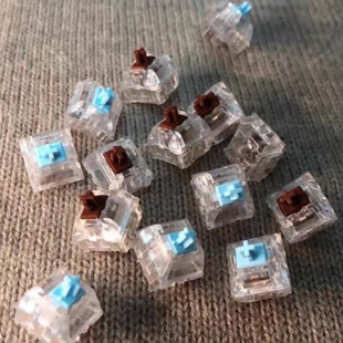 原装配件适用于ROG耀光2游侠魔导士NX 摩卡棕/山楂红/冰川蓝轴体