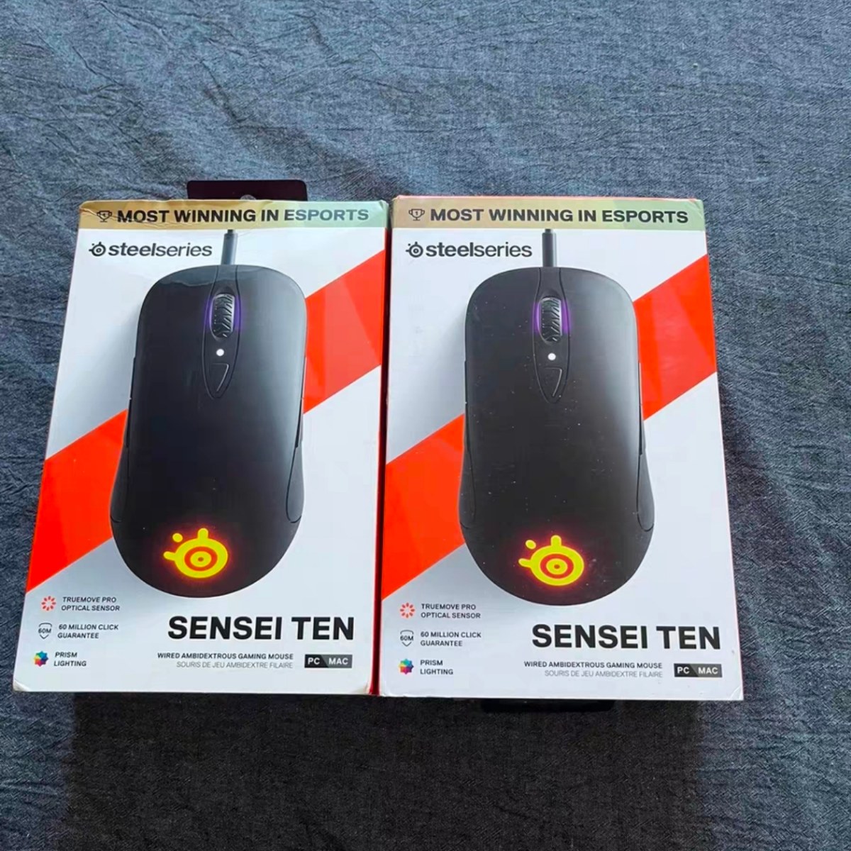 steelseries赛睿Sensei Ten 10大师霓虹骑士有线游戏鼠标