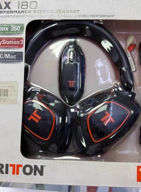 Mad Catz AX180头戴式有线耳机游戏电竞专用耳麦带麦克风