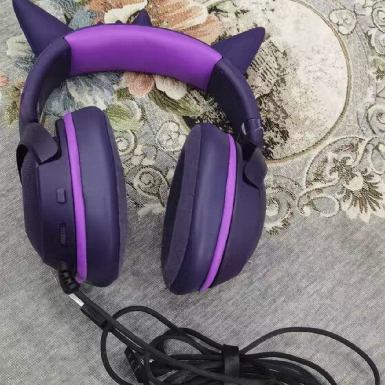 Razer雷蛇北海巨妖V3X有线USB游戏头戴式耿鬼宝可梦联名款耳机麦