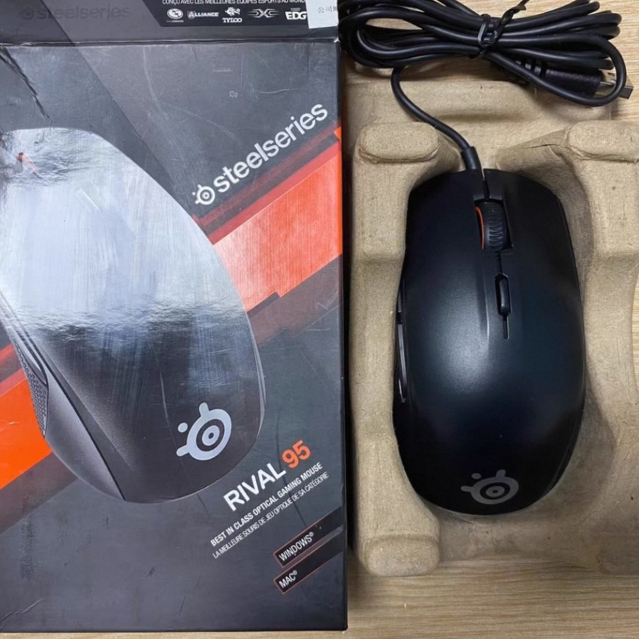 SteelSeries Rival 95无线游戏鼠标有线电竞游戏绝版小手鼠标