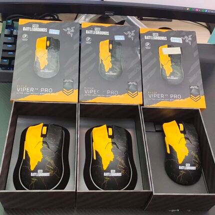 Razer雷蛇VIPER毒蝰V2 PRO专业版绝地求生联名限定款无线游戏鼠标