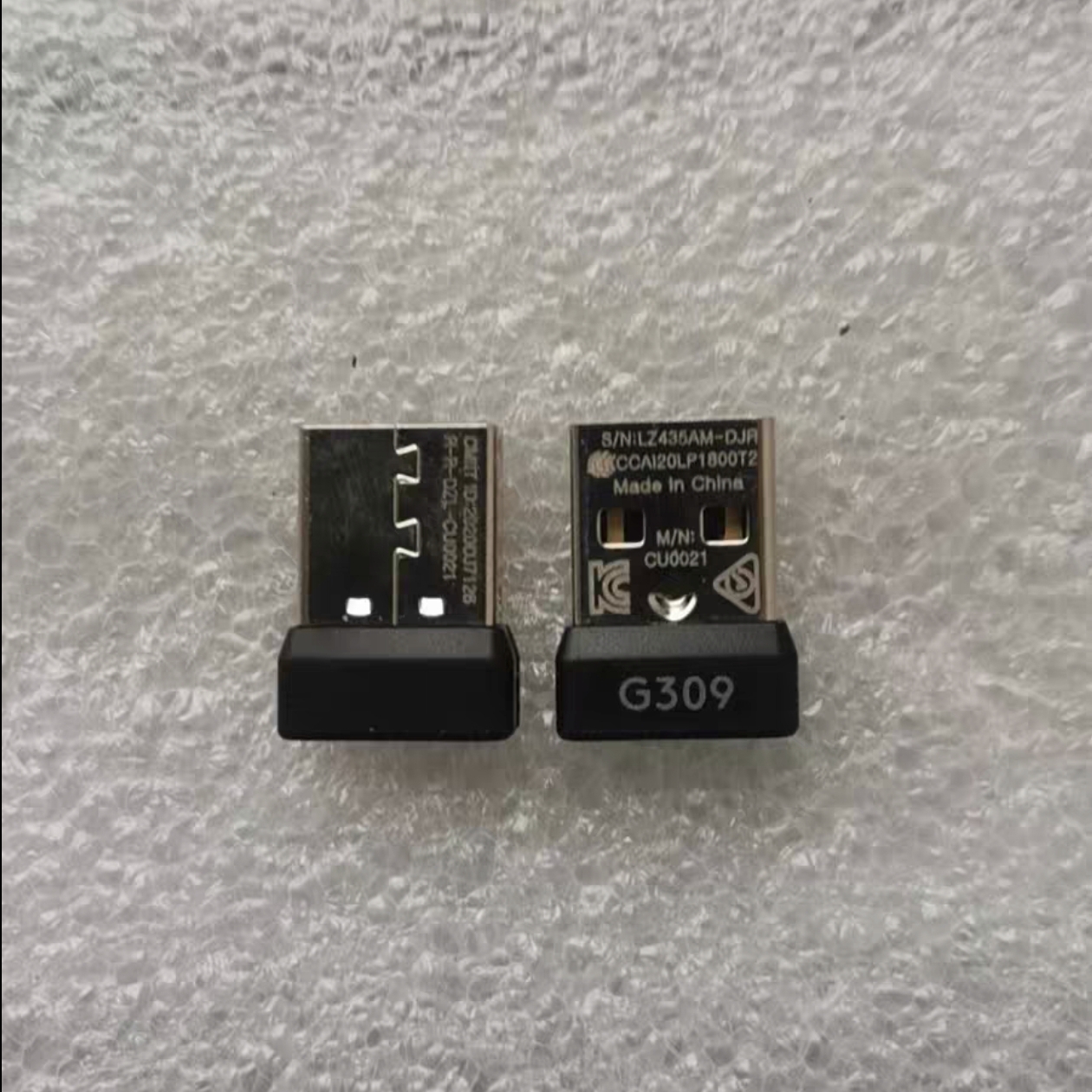 原装配件适用于罗技Logitech G309有无线鼠标无线信号接收适配器