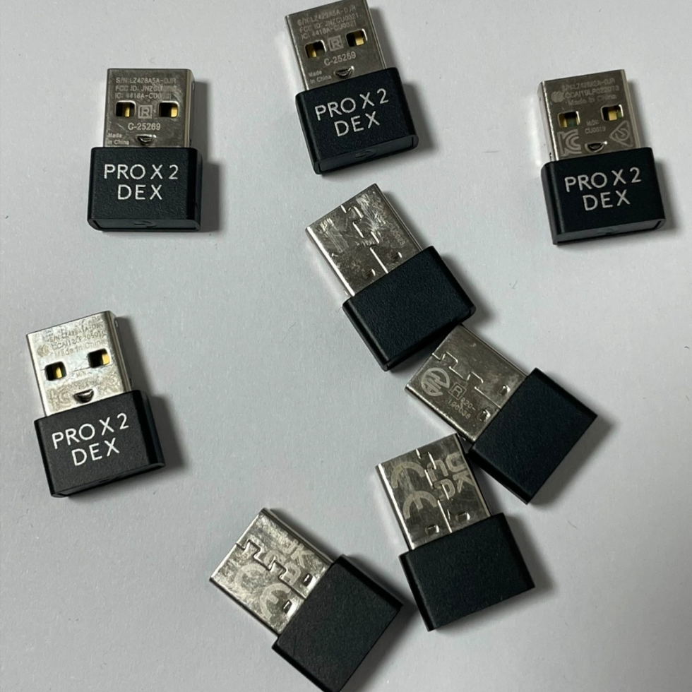 原装全新Logitech罗技狗屁王GPW4/四代鹰眼鼠标配件8k接收适配器