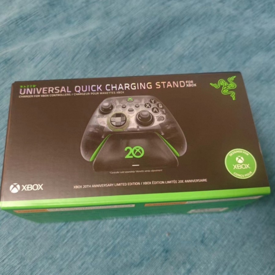 原装配件适用于雷蛇Razer XBOX20周年联名限定款手柄底座电池套装
