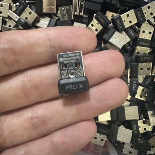 原装配件适用于罗技GPW狗屁王2/二代无线鼠标配件USB接收适配器