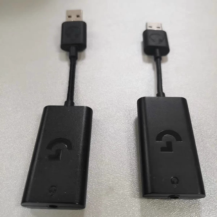 原装配件适用于罗技 G433/431有线游戏耳机声卡音频麦克风配件