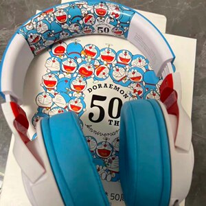 雷蛇Razer 北海巨妖标准版X哆啦A梦联名款有线头戴式游戏电竞耳机