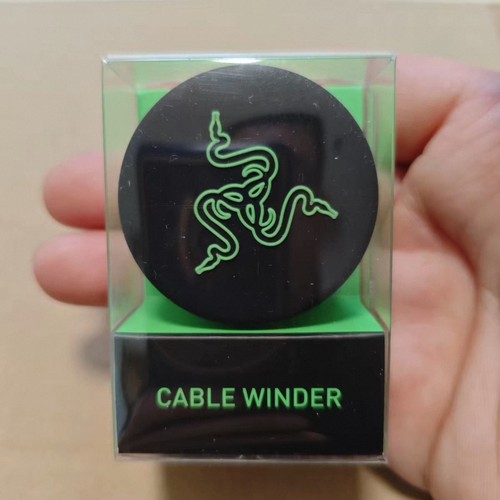 原装配件适用于Razer雷蛇绕线理线器蛇标收藏绝版限定周边盒装