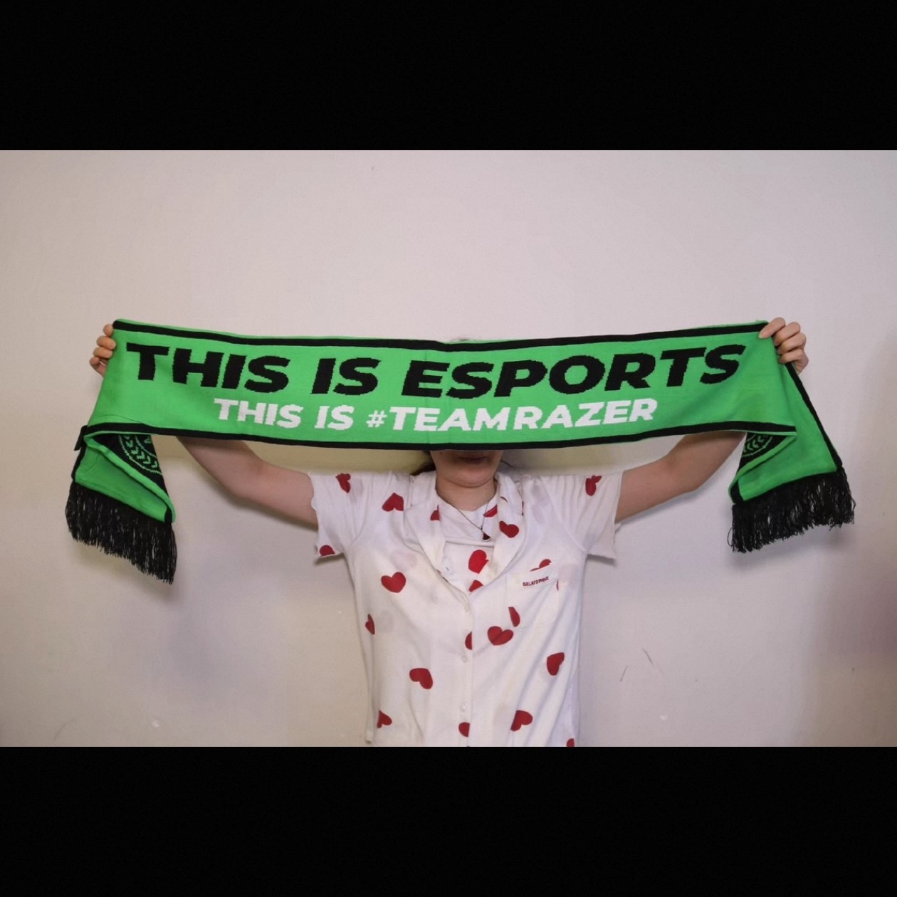 原装配件适用于Razer Team Esports雷蛇周边围巾收藏礼品周边