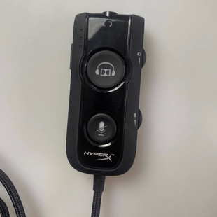 原装 配件适用于HyperX极度未知黑鹰S耳机外置USB杜比7.1声卡声道