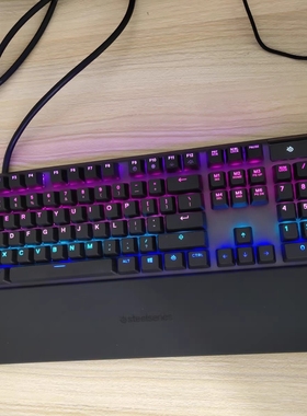 SteelSeries赛睿Apex 7 Red Switch有线游戏电竞RGB幻彩机械键盘