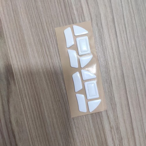 适用于毒蝰终极版黑粉晶水银色LPL皮卡丘赛博朋克鼠标脚贴垫配件