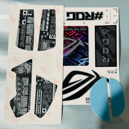 原装配件适用于玩家国度ROG月刃2ace无线游戏鼠标脚贴垫防滑贴