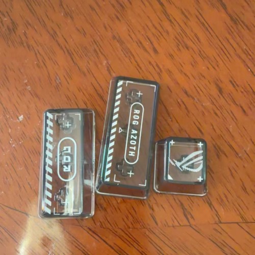 原装配件适用于ROG玩家国度夜魔98HE/术士98键盘增补透明原装键帽