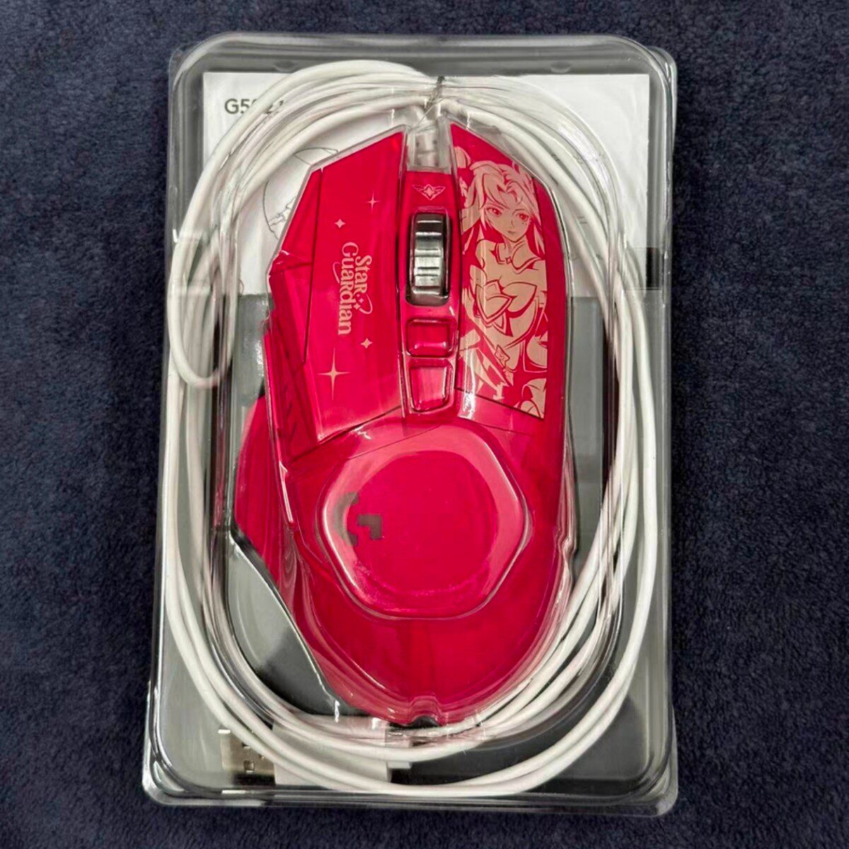 罗技G502HERO卡莎星之守护SG英雄联盟LOL有线游戏鼠标